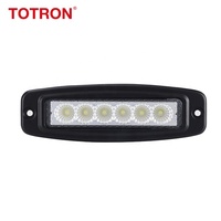 Luz LED Cúbica de 18W, IP67 Impermeable, 12V 24V, Combinación de Haz Puntual/Amplio, para Jeep Wrangler 4x4 Todoterreno