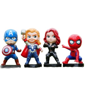 Escultura de Héroes de <span class=keywords><strong>Marvel</strong></span>, Adorno Navideño para Exteriores con Figuras de Spider-Man, Iron Man y Hulk, de Resina de Fibra de Vidrio para Interiores/Exteriores - Product Image 2