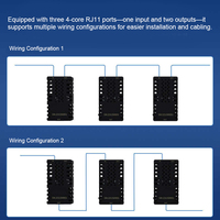 Module de capteur de température et d'humidité IoT SHOONIS, fixation magnétique, transmission sans fil, précision 0,5°C, -40~80°C, RH%, alarme