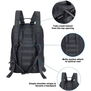 Customizable Logo Small <strong>Rucksack</strong> Backpack with PVC Lining for Camping and Hiking - Product Image 5