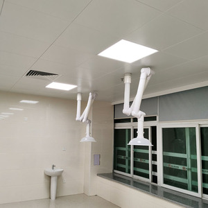 Cartmay Chất lượng cao đồ nội thất phòng thí nghiệm fume extractor Arms phòng thí nghiệm 3 khớp PP <span class=keywords><strong>Dia</strong></span> 110mm hiện đại tùy chỉnh 1 bộ làm việc trạm - Product Image 6