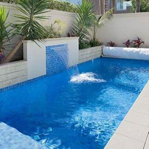 Étape de luxe en plein air une grande piscine en fibre de verre de taille construite pour ceux qui désirent l'espace style et sophistication piscine - Product Image 3