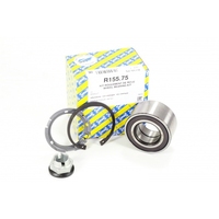 Kit de roulement de roue SNR R155.75 en acier chromé, double rangée de roulements à billes à contact oblique 2RS/ZZ pour VKBA6561 XGB41371P