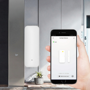 Détecteur de mouvement magnétique Wi-Fi sans fil pour usage hôtelier, alimenté par piles, design barre, en plastique, alarme universelle pour <span class=keywords><strong>porte</strong></span>/fenêtre - Product Image 2