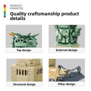 Bloques de Construcción Compatibles con la Estatua de la Libertad, Piezas Pequeñas, Juguetes Educativos de Plástico para Niños, Venta al Por Mayor - Product Image 3
