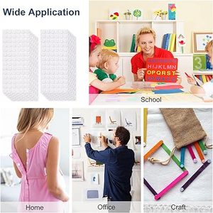 Cinta Adhesiva de Gancho y Bucle, Puntos Adhesivos de Gancho y Bucle Inyectados - Product Image 6