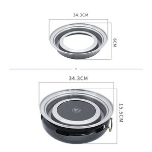Pinnovo-parrilla eléctrica para barbacoa, <span class=keywords><strong>horno</strong></span> de ondas de luz interior comercial para mesa de barbacoa, restaurante, salida de aire superior - Product Image 3