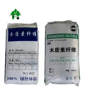 cellulose fiber flocculated lignin fiber cellulose fiber for asphalt