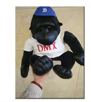 Peluche créative de gorille, grande taille, King Kong, chimpanzé, poupée de voiture, vente en gros