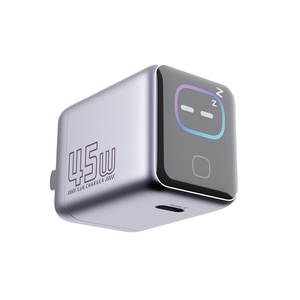 Nuevo Cargador GaN de 45W 2026 con Pantalla Inteligente AI, Adaptador de Viaje de Alta Calidad con Enchufe EU/UK/US para iPhone, <span class=keywords><strong>Huawei</strong></span>, Xiaomi - Product Image 3