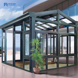 Techo de Cristal Personalizado para Patio Exterior - Veranda de 4 Estaciones con Pantallas - Product Image 3