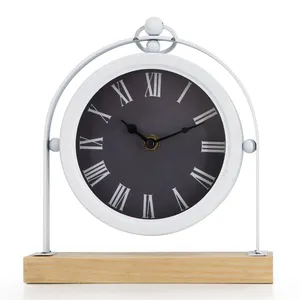 EMAF Wireless Wall Clock Fashion Living Room Decoration Rechargeable Battery Wooden Digital LED Wall Clock Bedroom Wall Clock
