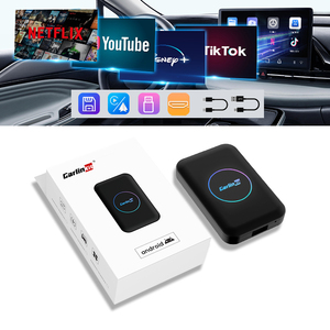 กล่อง Ai Box Carplay วิดีโอ 4Gb 32Gb Ram ไร้สาย Android Auto Ai Box Carplay สมาร์ท 3-in-1 มัลติมีเดีย Carlinkit Tbox สำหรับ Tiktok - Product Image 1
