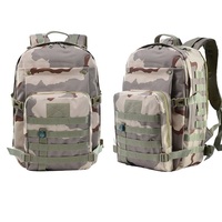 41L Grande Capacité Camouflage Tactique Sac À Dos Neutre En Plein Air Fitness Sports Zipper Alpinisme Sac