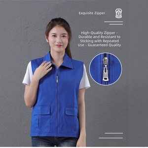 Gilet e T-shirt Unisex in Puro Cotone SHILIN <span class=keywords><strong>per</strong></span> Eventi Promozionali, Stampa di Testo/Loghi, Fusione Senza Cuciture, Stampa a Trasferimento Termico <span class=keywords><strong>per</strong></span> <span class=keywords><strong>Lavoro</strong></span> - Product Image 3
