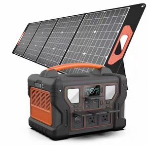Station d'alimentation portable au lithium-ion 1200W à onde sinusoïdale pure pour le camping, la maison, la sauvegarde d'urgence et l'utilisation en camping-car, démarreur de batterie, générateur <span class=keywords><strong>solaire</strong></span> - Product Image 2