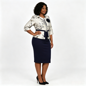 Nouvelle mode turque, vêtements pour femmes grandes tailles, ensemble deux pièces, robes décontractées, costume pour femmes - Product Image 2