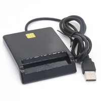 Lector de Tarjetas de Plástico USB Externo Mini ISO7816, Nuevo de Fábrica, Venta al Por Mayor, para Computadora y Teléfono Inteligente
