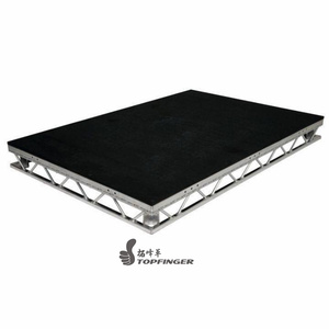 Topfinger <span class=keywords><strong>2023</strong></span> plate-forme de scène de <span class=keywords><strong>concert</strong></span> de haute qualité scène Litedeck 2x1m cadre <span class=keywords><strong>en</strong></span> aluminium structure <span class=keywords><strong>en</strong></span> treillis plate-forme de scène réglable - Product Image 4