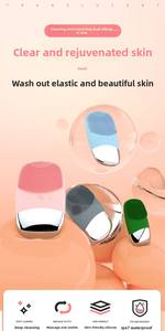 <span class=keywords><strong>Cepillo</strong></span> de Limpieza <span class=keywords><strong>Facial</strong></span> de Silicona Portátil con Tecnología de Vibración Sónica para Uso en SPA y Hogar, Herramienta de Belleza y Masaje, Recargable por USB - Product Image 3
