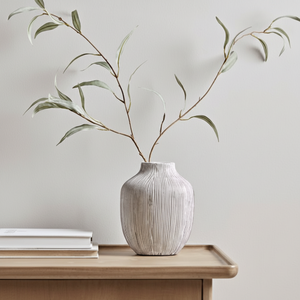 Macetero de Mármol Premium de Fabricante Confiable, Decorativo para Interiores, Mesa de Comedor, Maceta de Piedra, Acabado Lujoso, Suave y Elegante - Product Image 1