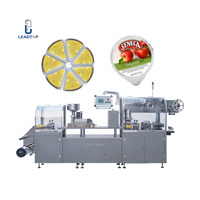 DPP 80 140 Machine automatique d'emballage sous blister liquide pour le miel Gel Cometic Huile d'olive Confiture de chocolat Tomate Ketchup Crème Produits