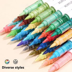 24 Colors Assorted Colors Permanent Markers Fine Point <b>Pens</b> for Doodling, Coloring - Product Image 4