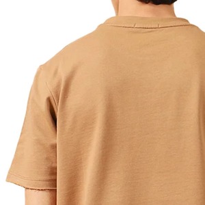 T-shirts pour hommes en tissu tricoté de haute qualité, respirants, grande taille, manches courtes, col rond, imprimés, en vente - Product Image 5