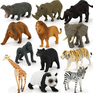 Colección de Juguetes de Animales de Plástico Sólido, No Tóxicos, de PVC, Miniaturas Realistas de Dinosaurios en Venta - Product Image 4