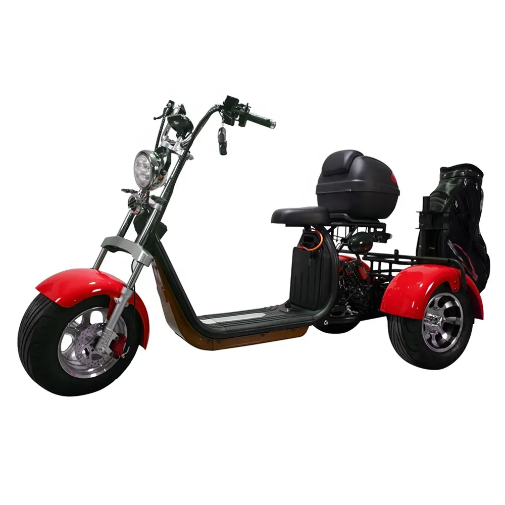 Scooter elettrici economici 3 ruote per adulti E moto 60V 20AH batteria per Scooter elettrico rimovibile