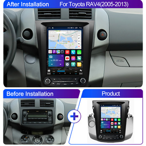 วิทยุติดรถยนต์ LEHX L6 Pro 2Din ระบบ Android 12 สำหรับรถยนต์ <span class=keywords><strong>Toyota</strong></span> RAV4 Rav 4 ปี 2005-2013 รองรับ Carplay ระบบนำทาง GPS สเตอริโอ Tesla ขนาด 9.7 นิ้ว - Product Image 5