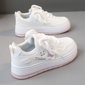 Nouvelles Chaussures de Sport Décontractées pour Femmes 2025 à Lacets, Respirantes, Antidérapantes, Tendance Mode Intemporelle, Adorables, avec Tige en PU - Product Image 5