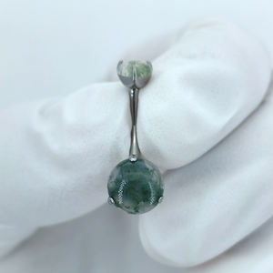 Calendo | Venta al por mayor ASTM F136 Titanio Piercing interno Treaded Curved Ombligo Anillo Ombligo Joyería Titanio Ombligo Anillos para el vientre - Product Image 3