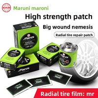 Colle de vulcanisation pour réparation de pneus Maronie Meridian, outil de réparation de pneus pour voitures et motos, modèle MR-40/MR-37, noir/vert