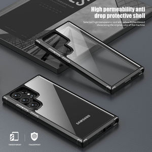 Nouveau Transparent 2 en 1 TPU PC <span class=keywords><strong>coque</strong></span> de téléphone pour <span class=keywords><strong>Samsung</strong></span> <span class=keywords><strong>Galaxy</strong></span> S24 pour couverture de téléphone antichoc magnétique pour <span class=keywords><strong>Galaxy</strong></span> S24 Ultra S24 S23 - Product Image 2