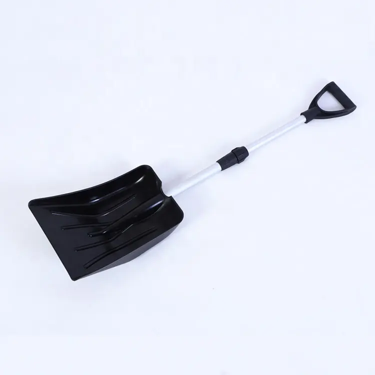 Telescopic Shovel Factory Wholesale High Quality Plastic Snow Shovel Spade Portable Car Snow Shovel With Telescopic Aluminum Handle