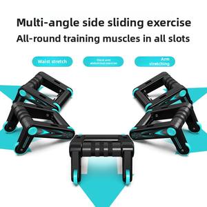 Equipo de fitness <span class=keywords><strong>para</strong></span> el hogar <span class=keywords><strong>para</strong></span> hombres y mujeres, <span class=keywords><strong>rueda</strong></span> plegable de ABS hecha de plástico de hierro de acero <span class=keywords><strong>para</strong></span> <span class=keywords><strong>flexiones</strong></span> de músculos abdominales <span class=keywords><strong>para</strong></span> uso doméstico - Product Image 5