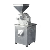 Mini-Mehlmühle getrocknete Moringa-Blätter Mahlen Nagel Zinnelmühle Kardamom Gewürzpulvermaschine