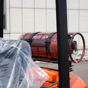 Heftruck Gas 3T 3 <span class=keywords><strong>Ton</strong></span> LPG Diesel Dual Fuel Heftruck Aangedreven door Nissan K25 Motor met Zijdelingse Verschuiving - Product Image 5