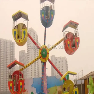 Rueda de la fortuna para la venta precio Parque de Atracciones paseos al aire libre niños interior kidde 40m gigante nueva agua giratoria pequeña rueda de la fortuna usada - Product Image 5