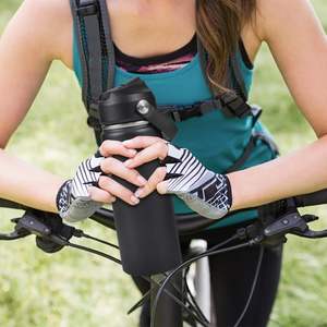 Bouteille d'eau isotherme en acier inoxydable de 24 oz, à large ouverture, double paroi sous vide, avec paille en silicone, anti-transpiration et anti-fuite, sans BPA - Product Image 6