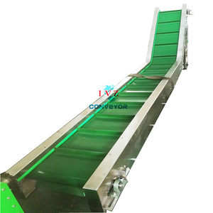 Inclined <strong>Belt</strong> <strong>Conveyor</strong> Cleat <strong>Belt</strong> <strong>Conveyor</strong> - Product Image 1