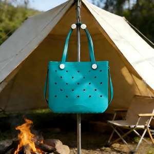 Sac fourre-tout EVA XL, <span class=keywords><strong>best</strong></span>-seller 2026, imperméable, lavable, sacs à main, sac de plage en silicone <span class=keywords><strong>Simply</strong></span> Southern - Product Image 4