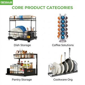 Carosello Girevole Indipendente per Cialde di Caffè in Acciaio al Carbonio Premium, Portaoggetti Multilivello con Spazio per Bustine di Zucchero per Dolce Gusto - Product Image 5