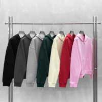 Ensemble sweat-shirt et short personnalisé OEM, style streetwear déchiré, avec cordon de serrage, ourlet brut, coupe ample, sweat à capuche zippé et short, ensemble deux pièces pour homme