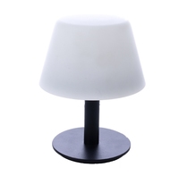 Lampe de table LED sans fil rechargeable moderne de haute qualité avec contrôle tactile ABS et métal pour chambre à coucher
