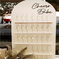 Tableau de plan de table pour verres à shot de mariage, panneau d'affichage pour invités de réception de mariage