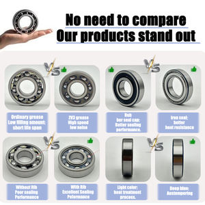 Rolamento de Esferas de Sulco Profundo 6MMx8MM de Aço Inoxidável 2RS Selado, Original de Alta Qualidade, Fabricado na Suécia e Japão, Modelos 607DDU, 626DDU, 688DDU - Product Image 2