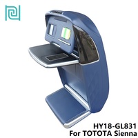 Chargement sans fil de siège arrière de voiture pliable 12V Auto Seat Back Table pliante pour Toyota Granvia Hiace Hycross