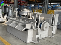 Crible vibrant Yunda SS304 pour le recyclage de la pâte à papier, faible bruit, autonettoyant, économie d'énergie, haute efficacité, 380V 2 1